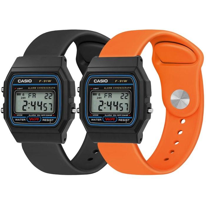 Casio 18mm Sports Silicone Watch Band