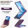 For Samsung Galaxy Z Flip7 5G Case Hinge Protection Hard PC Phone Cover Built-In Screen Film
