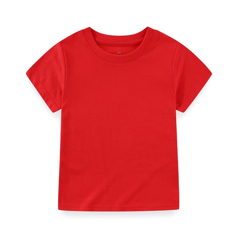 KIDDIEZOOM Modisches und bequemes kurzärmeliges T-Shirt für Säuglinge und Kleinkinder, Jungen und Mädchen, 100 % reine Baumwolle, weiche Neugeborenenkleidung