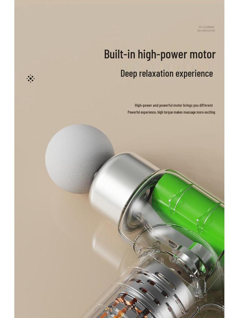 Elektrisches Muskelentspannungs-Massagegerät - Sport-Faszienpistole für Frauen