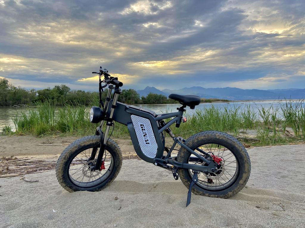 GUNAI MX25 Electric Bike 1000W Motor, 25AH Battery, 60KM Range, 50km/h Speed, 20*4.0 Inch Fat Tires, Hydraulic Oil Brake E-Bike