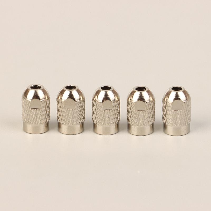 5/10Pcs Stainless Steel M7 M8 Nuts Pitch 0.75Mm Drill Chucks Collet Bits Shank Screws Replacement For Rotary Tool