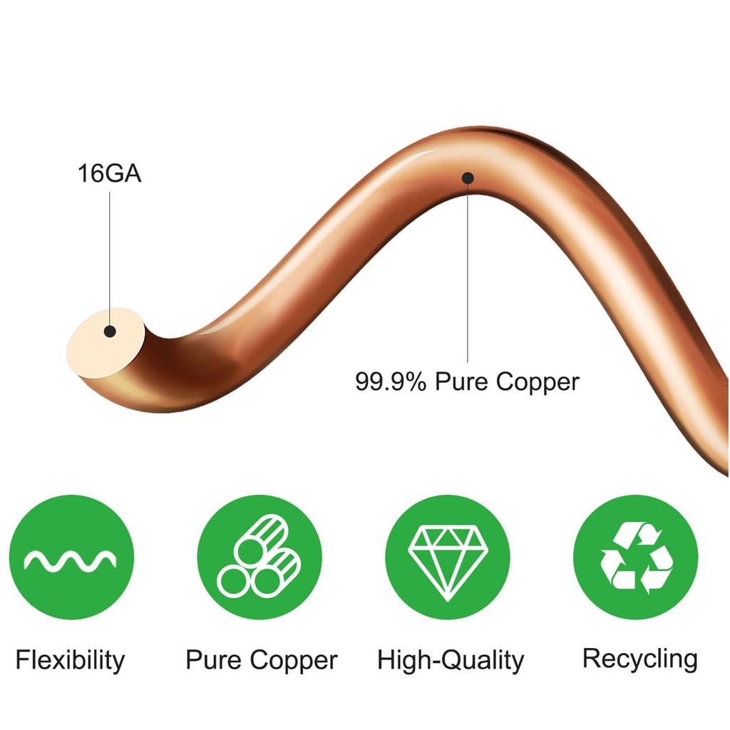 6/8/10 Bucăți Tije pentru Plante Electrocultură Grădinărit Bobine de Cupru Antene pentru Creșterea Plantelor de Grădină Legume Utilizare