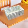 Miniature Kitchen Vegetable Storage Box Mini Wood Basket Cute Dollhouse Furniture Accessory for Enhanced Miniature Scenes