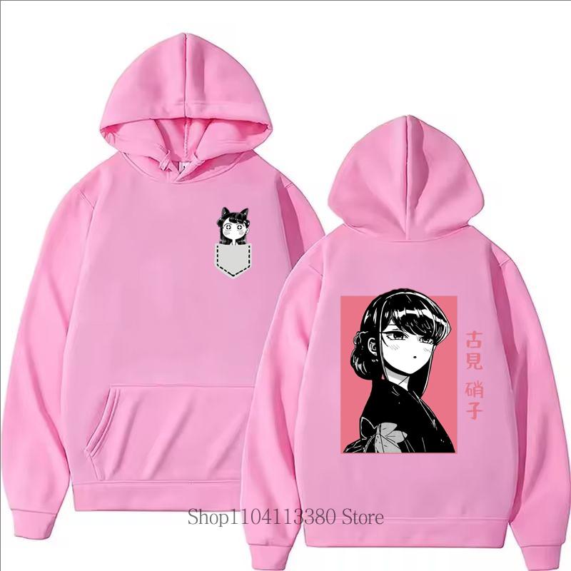 Gu Jian Classmate Anime Hoodie Women Harajuku Vintage Casual Print Grahic Sweatshirts Autumn Winter Fleece Long Sleeve