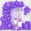 Purple Theme Balloons Kit Arch Purple Ballon Garland Birthday Party Baby Shower Wedding Anniversary Graduation Decoration Globos