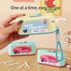 Portable Dental Floss Storage Box Floss Dispenser With 10Pcs Floss Automatic Ejectable Floss Organiser Teeth Cleaning Oral Care