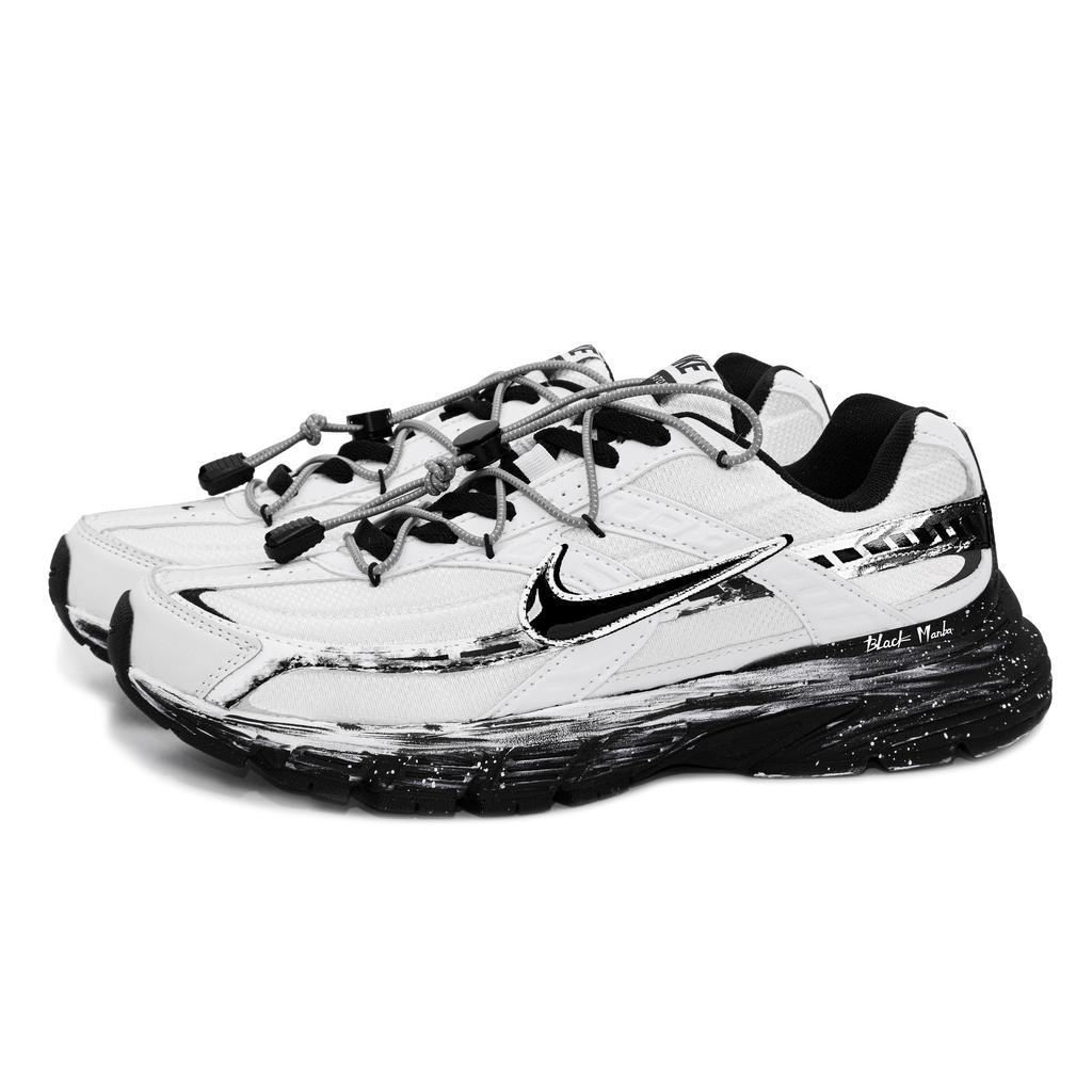 Nike Initiator Prodyšné Lehké Prodyšné A Lehké Nízké Běžecké Boty Unisex Černá Bílá 394055-100(Tým177-)