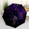 1pc Gothic Cross Automatic Open,Windproof, Compact Travel Umbrella, Gift for Birthday, Christmast93011