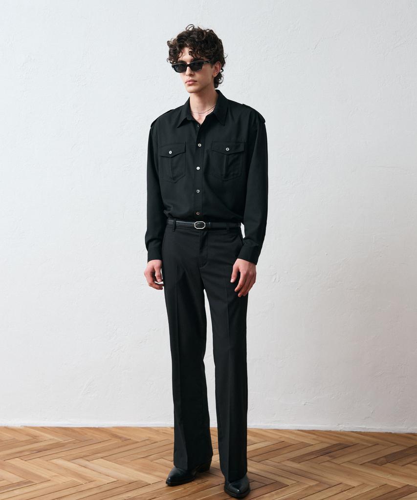 BLAYER Bersen Military Shirt [Black]