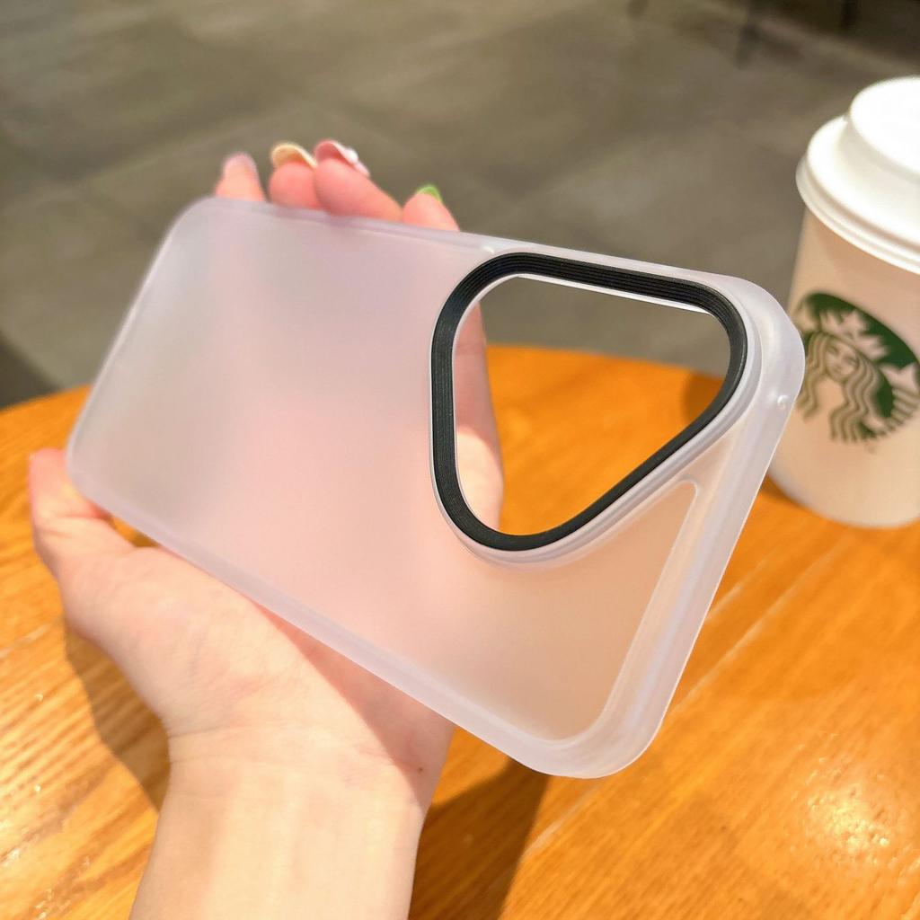 Suitable for Huawei Pura70 Phone Case with A Matte Skin Feel, P70pro Full Package Anti-drop, and P70ultra Semi-transparent Protective Case