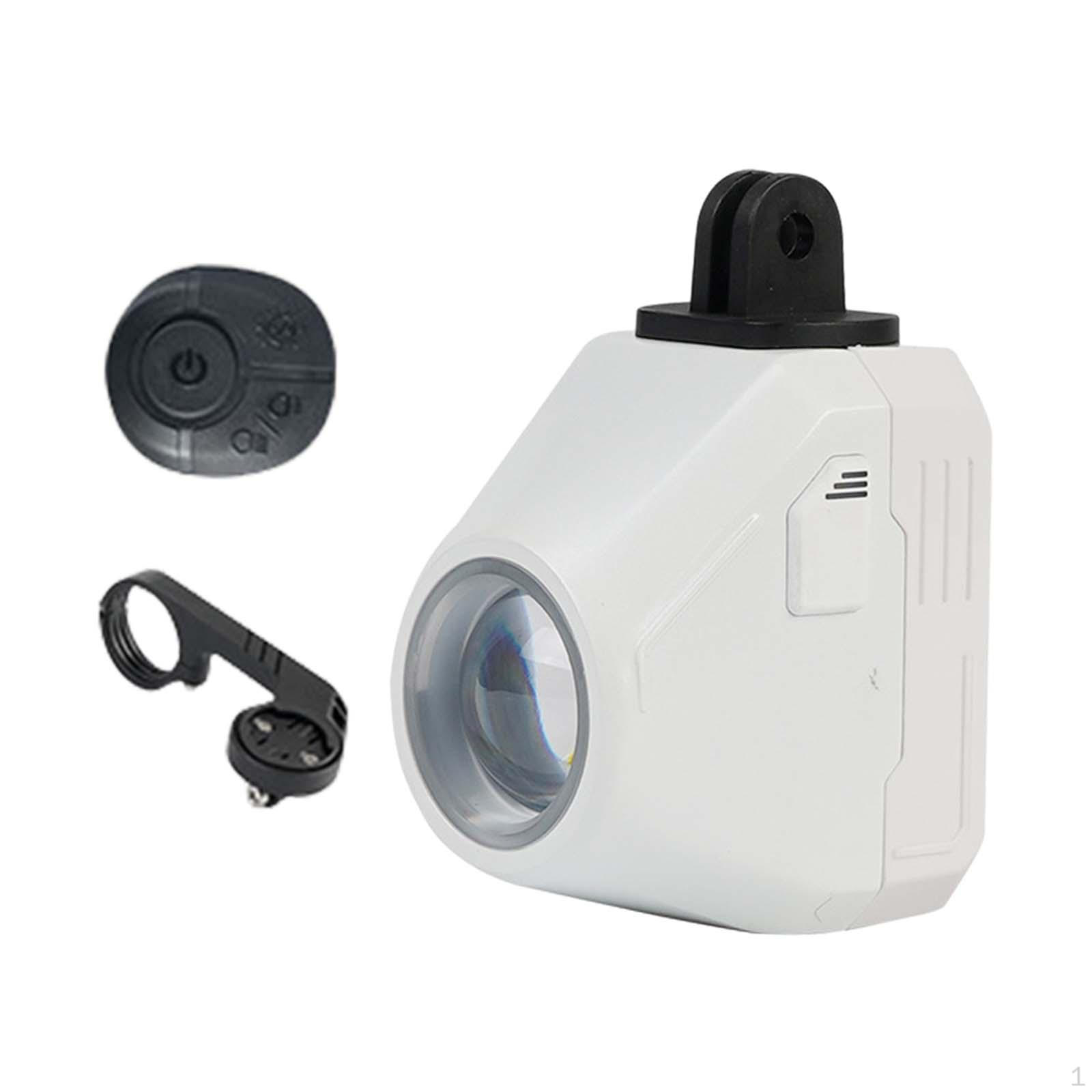 

Bike Headlight Light 1600 Lumen with High/Low Beam Bicycle Front for Night Riding білий