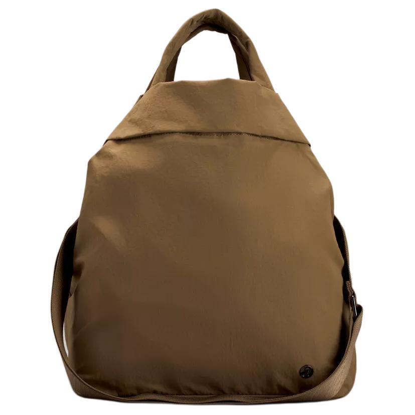 

Lululemon On My Level 19L Shoulder Crossbody Bag With Adjustable Detachable Straps Women bags Yellow Brown LW9DXQS-029283 Yellow Brown