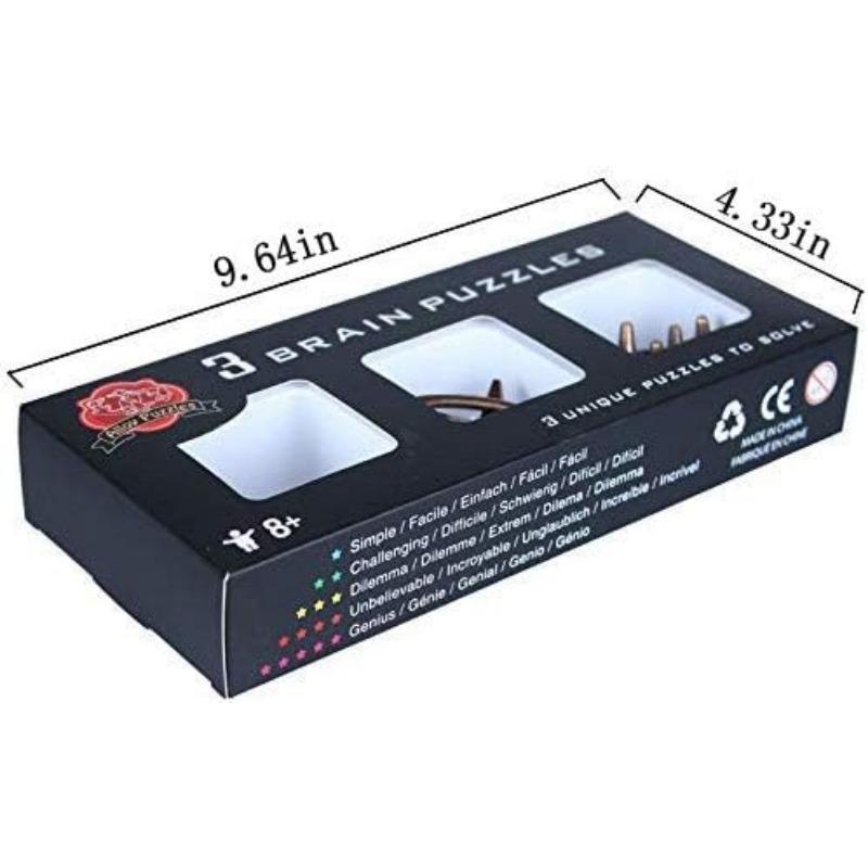 

Головоломка для взрослых Головоломки Металлический замок для взрослых Развивающая игрушка Пазл IQ головоломка 4.5*4cm