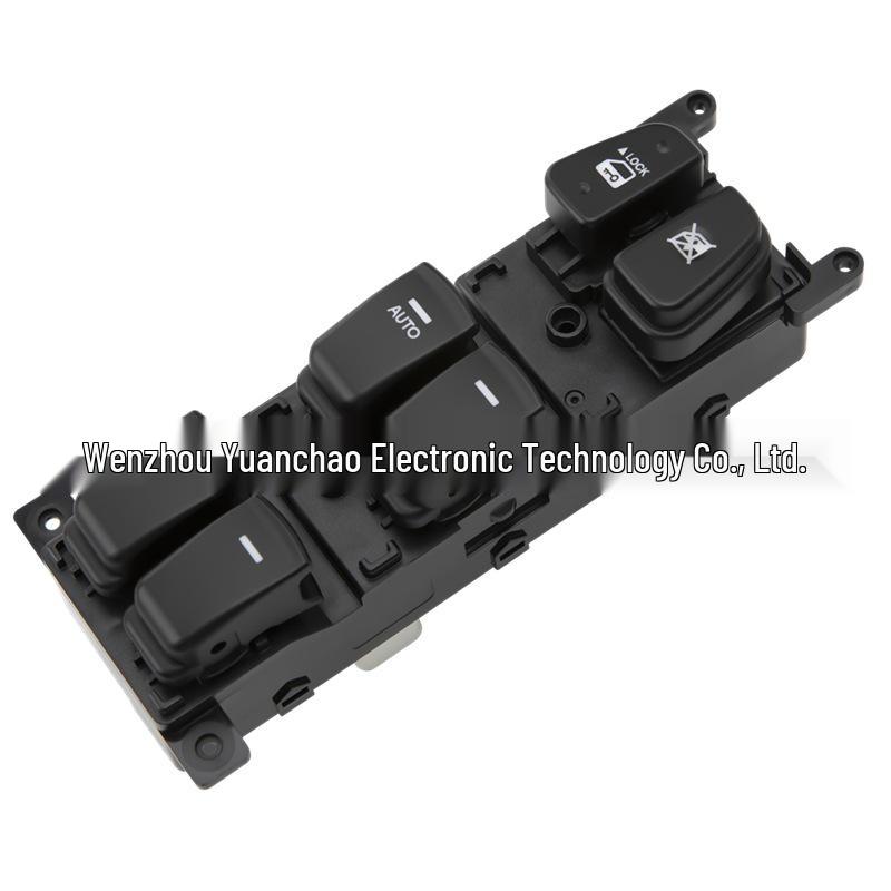 Hyundai Car Power Window Switch 93570-3K600, Black