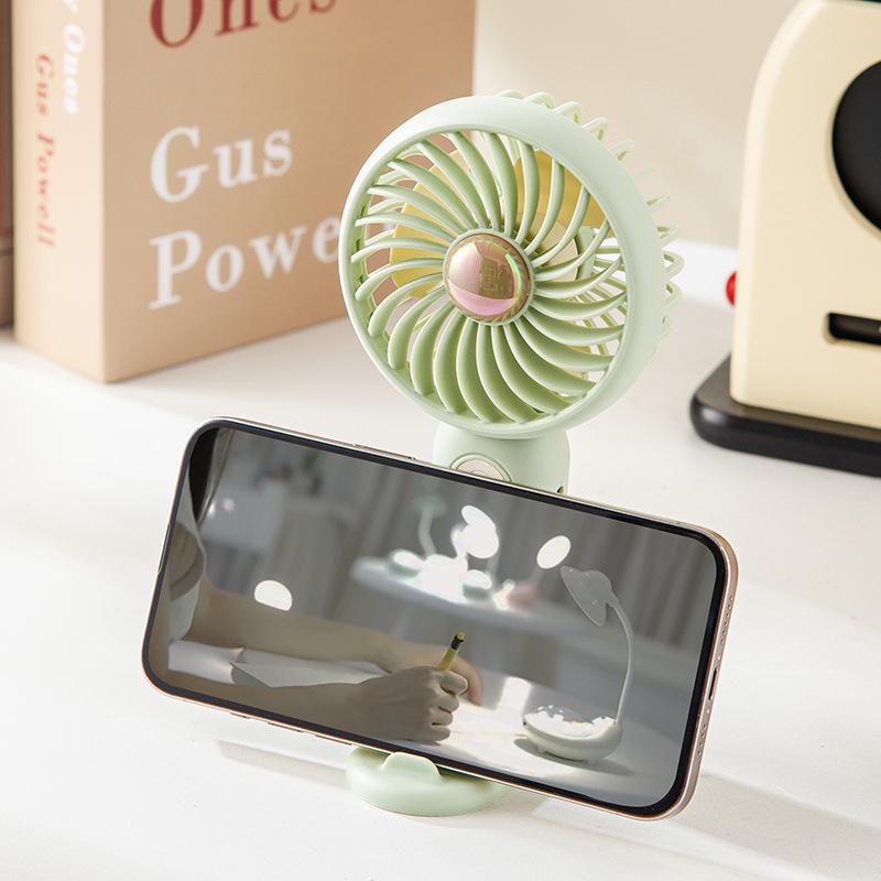 Tragbarer Mini USB Wiederaufladbarer Handventilator für den Schreibtisch - Ideales Sommergeschenk