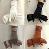 1Pair Elegant Touch Screen Gloves Suede Gloves For Women Winter Velvet Gloves Riding Driving Keep Warm Outdoor Christmas Gift