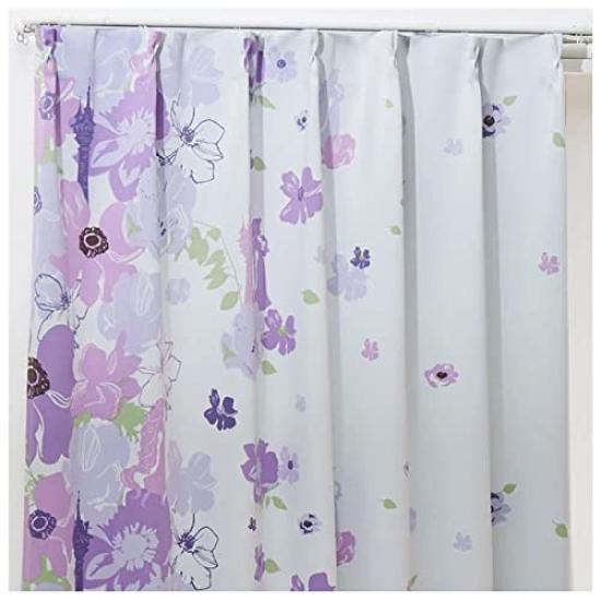 Disney Rapunzel Class 2 Blackout Set of Disney Heat Class 2 Blackout Curtains, 2, SB-432, Princess, Insulation,