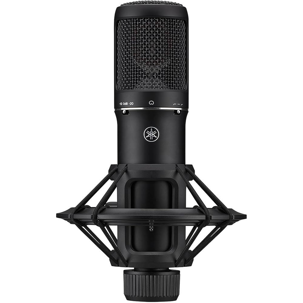 Yamaha YAMAHA YCM705 B Condenser Microphone Cardioid Recording Distribution Home Recording Black