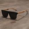 1 Piece of Multi-color Walnut Glasses Ultra Lightweight PC Frame with AC Lenses Men's and Women's Fashionable Glasses