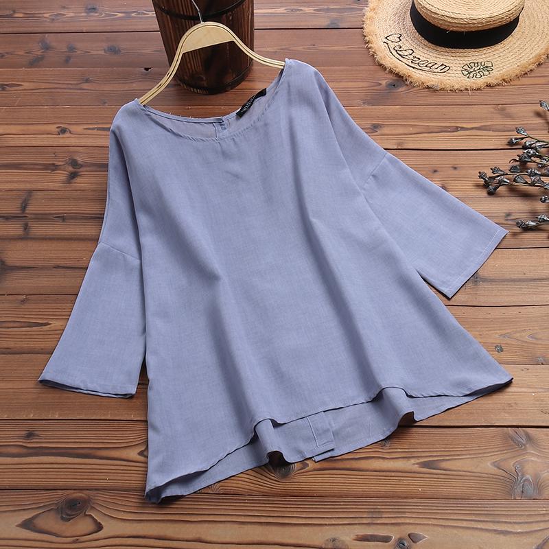 Buy ZANZEA Fashion Women Long Sleeve 