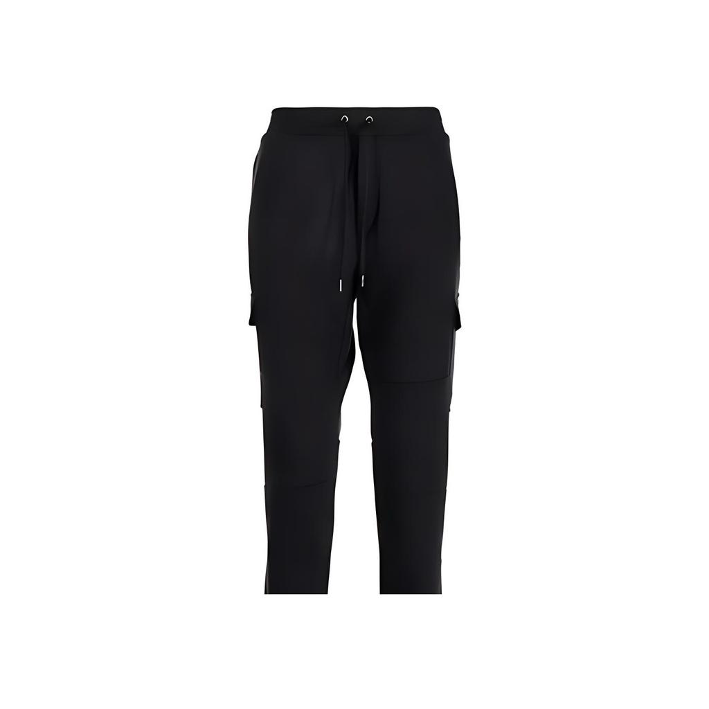 Polo Ralph Lauren SS22 Solid Color Slim Fit Sports Pants Men Bottoms Black 710860590-001