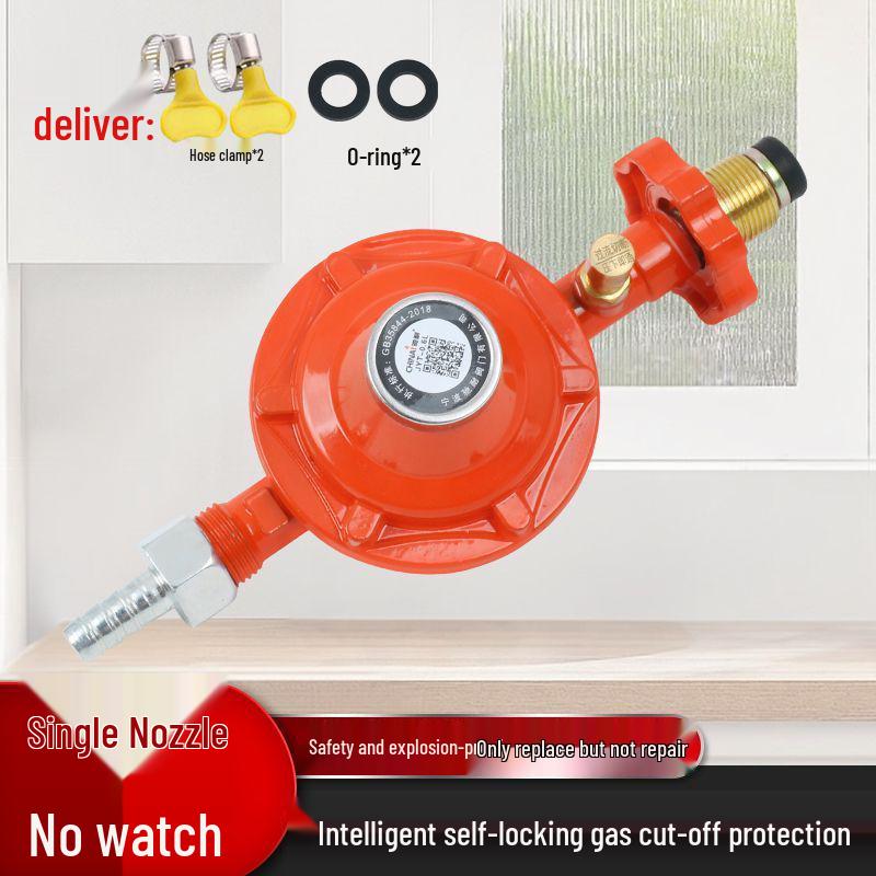 

Високопропускний запобіжний клапан зі зниженням тиску 1.2: Автоматичне вимкнення, Вибухозахищений, Герметичний для зрідженого газу