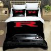 Set Biancheria da Letto Stampata Retrò GTR Racing Set di Biancheria da Letto Raffinato Copripiumino Set Piumone Set Biancheria da Letto Lusso Regalo di Compleanno