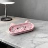 1pc Cute Pink Pig Organizer Tray, Desk Decor Holder for Eyeglasses, Jewelry & Office Small Items