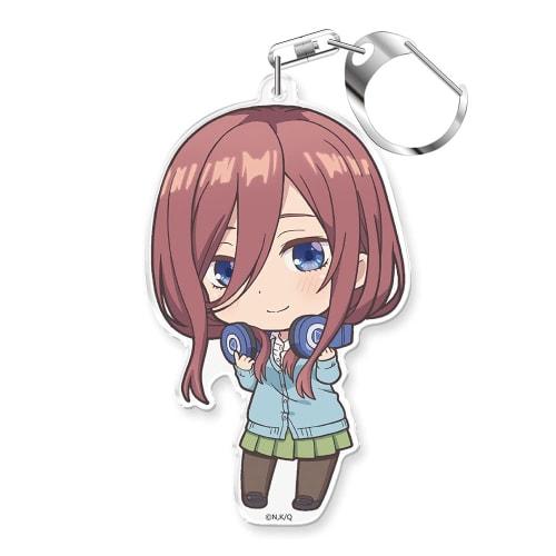 The Quintessential Quintuplets Puni Colle! Keychain Nakano Miku