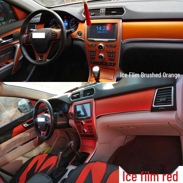 2014-2018 Haval H2 Red Label Interior Stickers: Gear Shift & Console Decoration Film