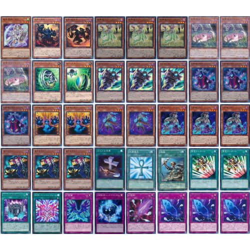 [Deck Sale] Phantom Knights Deck Pre-constructed Deck with Sleeves Dark Requiem Xyz Dragon Phantom Fog Blade RUM - Phantom Knights Launch