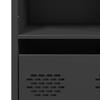 Highboard Black 35x39x103.5 Cm Steel