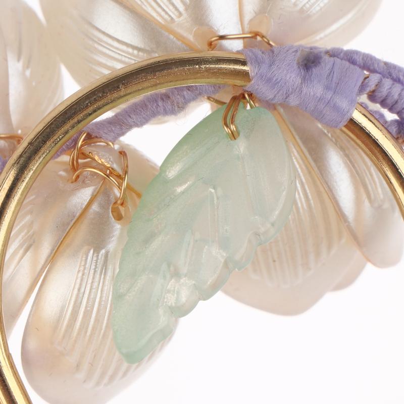 1Pcs Cool Jade Orchid Flower Hairpin For Women Chinese Style Flower Hair Stick Handmade Jewelry Hair Accessory Hanfu Hair Comb