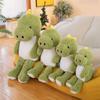 Entzückendes Paar Dinosaurier Plüschtier Weiches Stofftier Kissen Niedliche Begleitpuppe