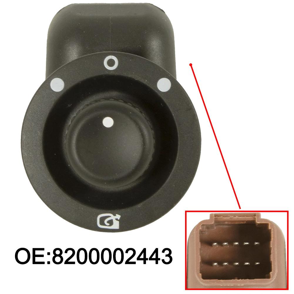 

Car Side Power Rear View Mirror Knob Switch For Renault For Laguna 2 For Espace 8200002443 Adjust Switch Control Knob Button China Mainland