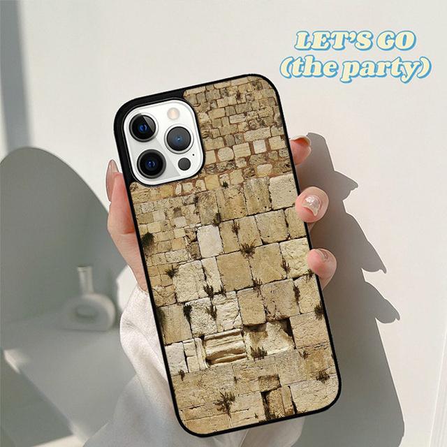 Autumu Jerusalem Western Wailing Wall Phone Case Cover for iPhone 17 Air 16 16e 15 12 11 13 14 Pro Max Plus Coque