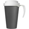 Americano "Grande" 350 ml mug with spill-proof lid Gray