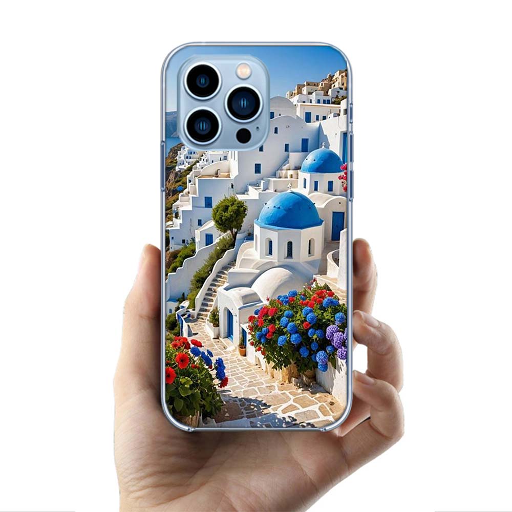 Greece In Summer. Santorini Cases Phone Case For Iphone 17E 16E 17 Air 16 Pro Max 15 Pro 14 Plus 11 13 12 Mini Cover Cases Compa