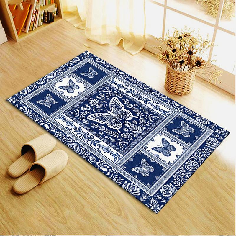 2025 Nieuw Vlinder Decoratie Tapijt Vloerkleed voor Woonkamer Slaapkamer Huis Sofa Decoratie, Kinderen spelen Antislip Vloermat30