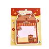 Cute Animal Sticky Notes for Students with Good Looking and Cartoon Messages Lovely Memo Pad Kawai Stationery and Small Prizes
