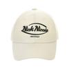 NICK&NICOLE NICOLE ORIGINALS LOGO BALL cap_BEIGE