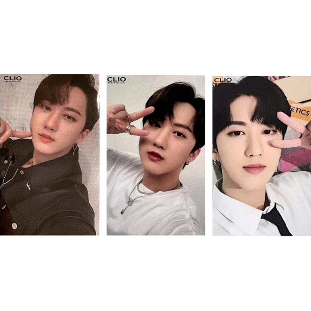 Stray Kids X CLIO OFFIZIELLE FOTO-KARTE SPICY MILD OFFICE Version.