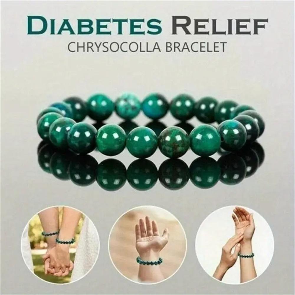 Festive Gifts 8Mm Chrysocolla Beaded Bracelet Earthy Fashion Jewelry For Men And Women Daily Wear Simple Versatile Accessory