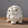 Ceramic Household Indoor Incense Burner for Buddha Incense Aromatherapy Burner Tea Ceremony Ornaments Ashtray with Lid