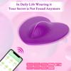 Sitzkissenvibrator App-Fernbedienung 10 Modi Vibrierender Klitorismassager Butt Plug Stimulator Masturbator Sexspielzeug für Frauen