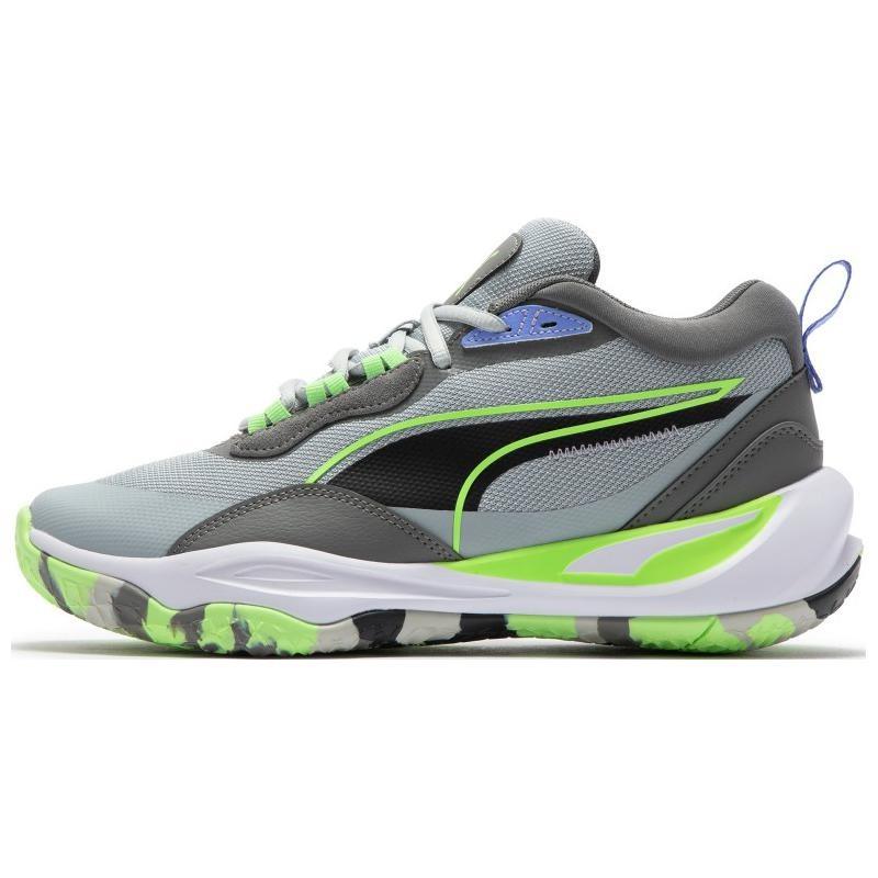 PUMA Playmaker Pro  Grey Green  Men s 377572-17 EU 42.5
