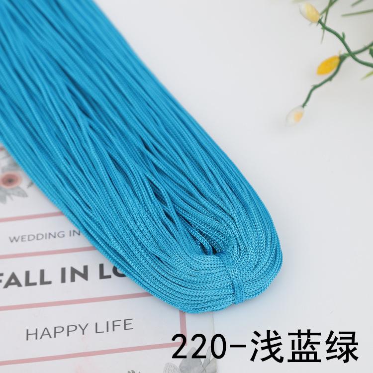 Croșetare Fir Gol Cordon de Nailon Fir de Tricotat Mătase Lucios Linie de Croșetat pentru DIY Covoraș Pălării Genți Pantofi Artizanat