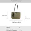 High-end Exquisite Niche Bag Women's Fashionable Versatile Female Portable Shoulder Bag Simple Soft Ladies Tote Bag