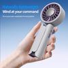 2026 Rechargeable USB Handheld Clip Fan with Ice Pack for Outdoor Camping